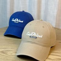 Casquette de baseball personnalisée avec logo, broderie directe d'usine, visière large, grande taille, lettres pour femmes