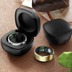 ห่วงอัจฉริยะสำหรับออกกำลังกายวัดอัตราการเต้นของหัวใจอุปกรณ์ติดตามสุขภาพวัดการนอนหลับ5ATM วงแหวนอัจฉริยะกันน้ำใหม่ - Product Image 6