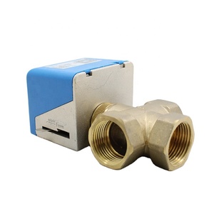 <span class=keywords><strong>Vanne</strong></span> de mélange électrique à trois voies pour le système d'eau de climatisation à ventilo-convecteur Structure de contrôle HAVC - Product Image 4