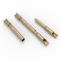 Connecteurs en laiton usinés CNC, bornes conductrices de forme spéciale, broches personnalisées OEM