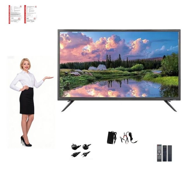 Factory Direct Sales of 60 Inch 4K UHD LED TV Wall Mounted Ultra-thin Multilingual KTV TV