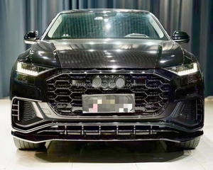 Pour <span class=keywords><strong>Audi</strong></span> <span class=keywords><strong>Q8</strong></span>/SQ8 <span class=keywords><strong>ABT</strong></span> Style Kit carrosserie lèvre avant diffuseur arrière becquet diffuseur avant pare-chocs - Product Image 2
