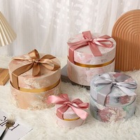 Coloré rond whisky vin verre cadeau Souvenirs boîte-cadeau pour mariage noël noeud papillon boîte d'emballage Shunstone usine