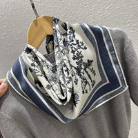 Direct van de fabriek: 65*65cm zijden sjaals & shawls, designer dames nekdoek, foulard, op maat bedrukt vierkant sjaaltje voor vrouwen