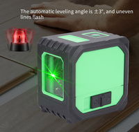 Collimateur de sol 2d type 2 lignes instrument de mesure de nivellement niveau aplomb laser pour la construction