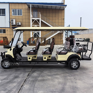 2026 New Off Road Electric Golf Cart <b>8</b> Seats Golf Car With 48V 72V Lithium Battery For Hunting Community Tour - Product Image 6