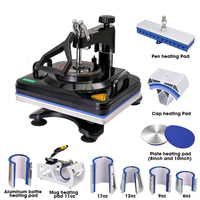 Nouveautés – Presse à Chaud Combinée 11-en-1 de Qualité Supérieure pour Tasses, Assiettes, T-shirts et Mugs – Modèle P8200 – Prix de Gros