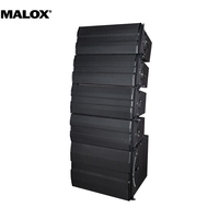 Sistema de Subwoofer Metálico MALOX GL12S de 12 Pulgadas, Sistema de Sonido Line Array para Grandes Escenarios al Aire Libre, Barra de Sonido de Ingeniería para Espectáculos