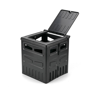 Outdoor Toilet Portable Emergency Potty Removable Outhouse Foldable Mini Outside Outdoor Lid Caravan Plastic Camp Toilet Portable For Car Elderly Trips