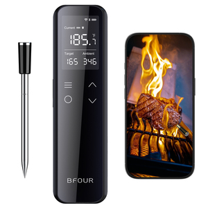 WiFi Unlimited Range Digital Bluetooth <strong>Wireless</strong> Meat <strong>Thermometer</strong> <strong>with</strong> Smart App - Product Image 1