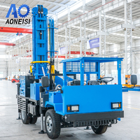 Foreuse hydraulique montée sur camion de qualité supérieure, profondeur 260 m, capacité 4,95 T, vitesse 50 km/h, pour puits d'eau, modèle 2026 neuf à vendre