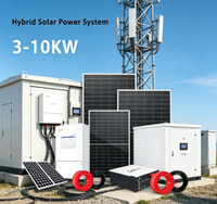 Sistem Tenaga Surya Hibrida Oryta Split Stackable 3-10KW IP65 CAN Kit Panel Surya Rumah Tangga Baterai Penyimpanan Energi LiFePO4
