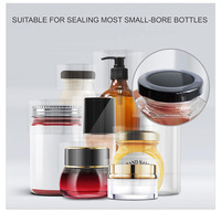 Étiquettes thermorétractables transparentes en PVC personnalisées, imperméables et sensibles à la chaleur pour les flacons d'huiles essentielles, de cosmétiques et d'outils de maquillage