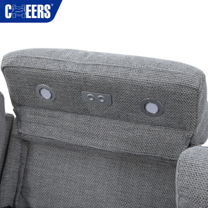 Manwah Cổ Vũ hiện đại chức năng mới zero-ma sát đồ nội thất nhà điện vải 3 + 2 chỗ ngồi ngả Bộ ghế sofa phòng khách - Product Image 5