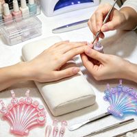 Support de Présentation Multi-Angles pour Ongles Effet Coquille Aurore, Base Stable, Support d'Entraînement pour Pointes d'Ongles - Vente en Gros