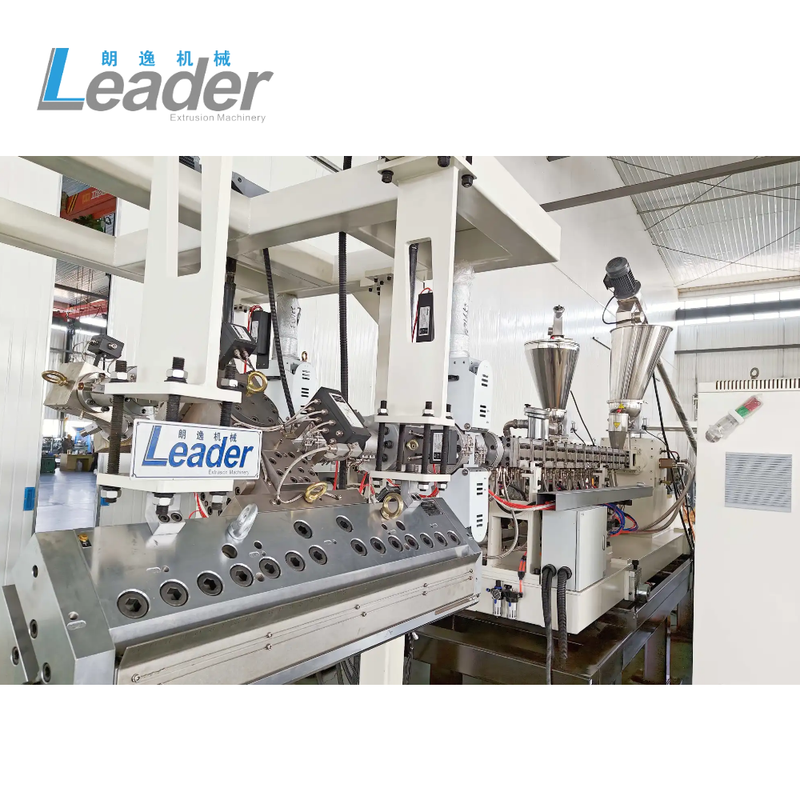 TPE TPV TPR Sheet Plastic Extruder