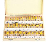 35 pièces ensemble d'embouts de routeur ensemble d'outils avec étui de transport outils de travail du bois mèches de routeur CNC fraise pour bois mèches de routeur pour bois