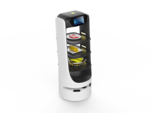 Robot de livraison de nourriture intelligent Deligo, robot autonome de service AMR pour restaurants, hôtels, hôpitaux et automatisation de la restauration commerciale / alimentation - Product Image 6