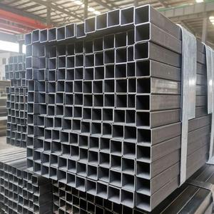 Carbon nhẹ erw Đen sắt rỗng phần hình chữ nhật vuông ống thép 200x200 mạ kẽm Ống Vuông cho đường ống dẫn dầu cắt - Product Image 4