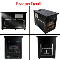 Machine à flamme haute puissance 350W, hauteur 8-10m, garantie 1 an, équipement d'effets de scène, contrôle DMX512.