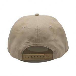 Gorra de Béisbol Vintage con Logotipo Bordado, Diseño Personalizado, Visera Plana, 5 Paneles, Sin Estructura, Cierre a Presión, Venta al Por Mayor - Product Image 4