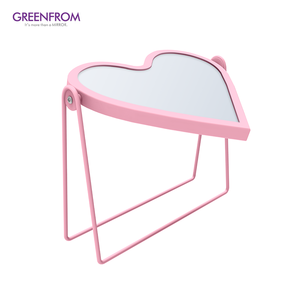 Thiết kế sáng tạo hình trái tim màu sắc tùy chỉnh vật liệu kim loại Tabletop Gương trang điểm cho phòng ngủ cloakroom - Product Image 6