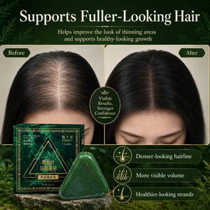 <span class=keywords><strong>Shampoo</strong></span> per la Cura dei Capelli con Foglie di Tuia Orientale e Erba Usman, per Radici Voluminose, Controllo dell'Olio, Rinfrescante, Vendita all'Ingrosso - Product Image 4