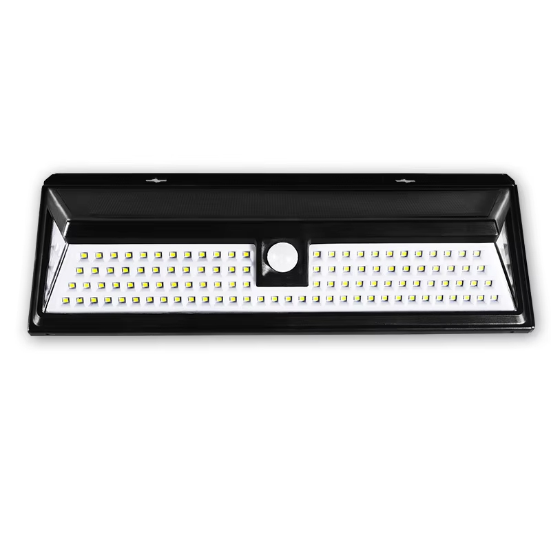 New Solar LED Wall Light with Motion Sensor Remote Control LED Small Outdoor Wall Lamp IP65 Waterproof Solar Garden Light