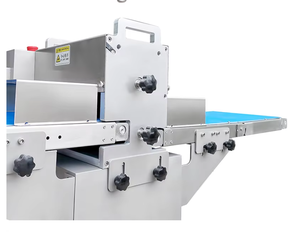 Machine à découper les filets <span class=keywords><strong>de</strong></span> poulet, la viande, les saucisses, le jambon, le poisson, le bacon, semi-automatique/automatique, lame en acier au carbone <span class=keywords><strong>de</strong></span> 2 mm - Product Image 3