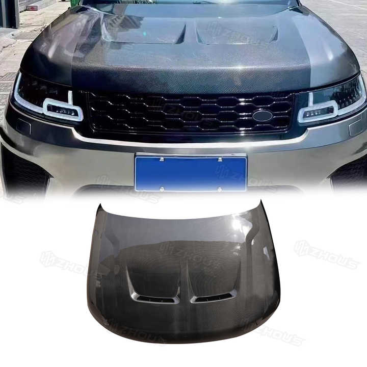 Car Accessories Auto Body Systems Carbon Fiber Bonnet Engine Cover for ...