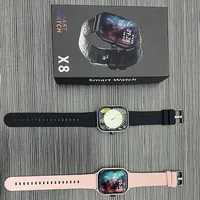 Montre connectée Y16 avec modes multisports, tracker d'activité 2,01 pouces, appels Bluetooth, étanche, compatible avec l'application Da Fit pour hommes et femmes