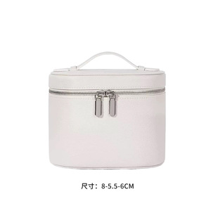 Bolsa de <span class=keywords><strong>Maquillaje</strong></span> de Viaje, Organizador de Brochas Cosméticas, Estuche para Mujer, Organizador de Artículos de Aseo de Cuero PU para Dama - Product Image 5