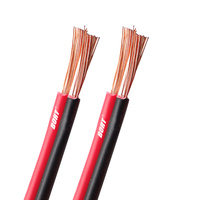 Kabel Speaker Peralatan Rumah Tangga Khusus UL2468 2 Inti Ganda PVC 16-28awg Kabel Kembar