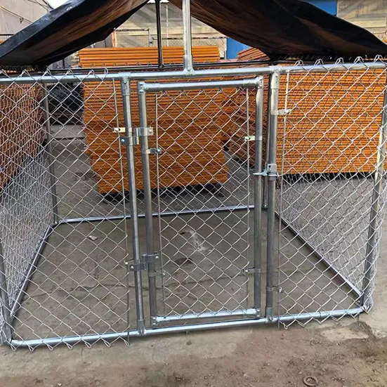 Wholesale Large Outdoor Welded Chain Link Fence Dog Cage Kennel/large Outdoor Dog Fence