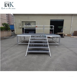 Customized Platform Aluminum Alloy Stage Heavy-Duty Event Portable Stage for Concert Wedding Outdoor - Product Image 5