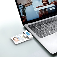 Lecteur de cartes mémoire, pour l'exportation à haute pression, idéal pour le stockage de cartes de crédit