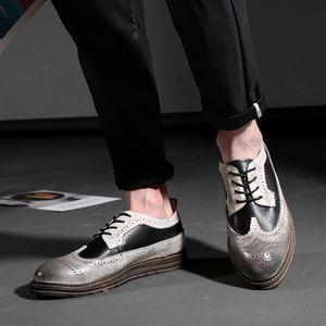 Zapatos de Hombre de Cuero Genuino de Alta Gama, Parte Superior de Piel de Vaca Pura, Aumentan la Altura, Antideslizantes, Transpirables, Impermeables, con Suela Suave, Casuales - Product Image 3