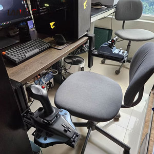 Support de fixation réglable pour joystick et manette d'accélération de <span class=keywords><strong>simulateur</strong></span> de vol Airbus <span class=keywords><strong>A320</strong></span>, support de table stable pour simulation de vol - Product Image 6