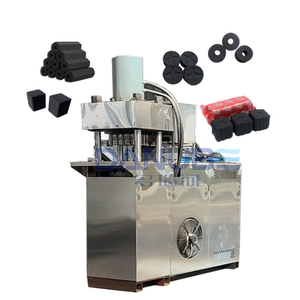 Palm Kernel Shell Shisha Charcoal Manufacturing Machine, Stainless Steel Hydraulic Press, Charcoal Briquette Press - Product Image 1