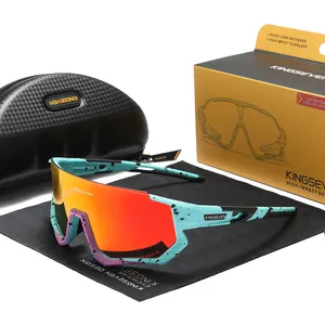 Gafas de <span class=keywords><strong>Ciclismo</strong></span> de Montaña KINGSEVEN Diseño Patentado 2022 <span class=keywords><strong>para</strong></span> <span class=keywords><strong>Hombre</strong></span> Polarizadas Gafas de Sol Deportivas <span class=keywords><strong>para</strong></span> <span class=keywords><strong>Hombre</strong></span> Lentes <span class=keywords><strong>para</strong></span> Exteriores Bicicleta Mujer LS-910 - Product Image 1