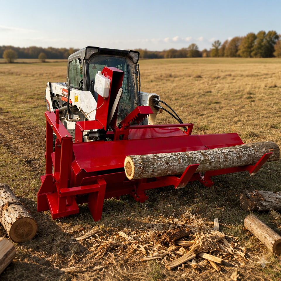 2026 YHT New Wood Log Splitter / Firewood Processor for Skid Steer ...