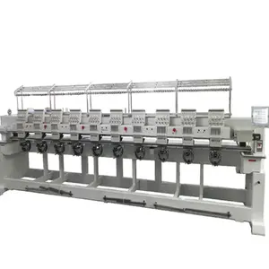 MYSEW <span class=keywords><strong>MFGS</strong></span> 1510 15 aiguilles 10 tête automatique chapeau t-shirt machine à broder industrielle informatisée à vendre - Product Image 1