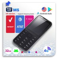 Téléphone mobile TIQ Mini M5 à double SIM, très vendu, écran de 2,8 pouces, système Android 13 |   Écran tactile et clavier, version américaine