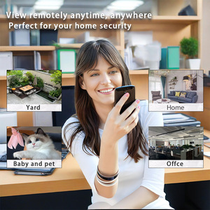 กล้องเฝ้าระวังภายในบ้านไร้สายไวไฟ 1080p การมองเห็นได้ในเวลากลางคืนมุมกว้างเสียงสองทางสำหรับการรักษาความปลอดภัยภายในบ้านสำนักงานการตรวจสอบสัตว์เลี้ยง - Product Image 1