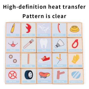 Nuovo <span class=keywords><strong>Gioco</strong></span> da Tavolo Interattivo in Legno Personalizzabile con Puzzle di Forme, Sviluppa le Capacità di Pensiero e Reazione dei Bambini - Product Image 5