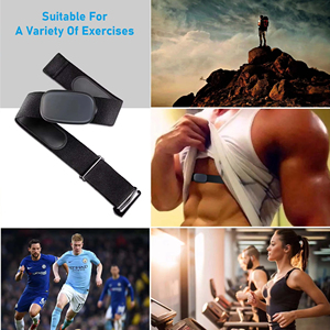 Moniteur de fréquence cardiaque Top One Fitness, moniteur d'oxygène et de fréquence cardiaque, moniteur de fréquence cardiaque fœtale sans fil pour le vélo et la course à pied - Product Image 1