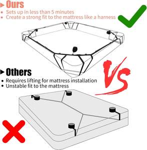 Kit BDSM per Bondage, Set di Costrizioni per Letto, Corde per Sesso, Cinghie Regolabili, Giocattoli Sessuali con Manette e Cavigliere per Adulti, <span class=keywords><strong>Donne</strong></span> e Coppie - Product Image 5