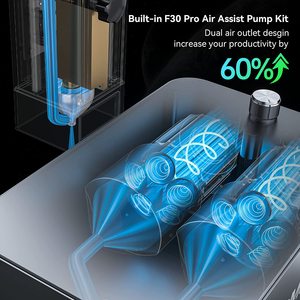 ATOMSTACK Máy Khắc <span class=keywords><strong>Laser</strong></span> X30 PRO A30 PRO 160W Với Máy Khắc <span class=keywords><strong>Laser</strong></span> Công Suất Quang 33W Hỗ Trợ Không Khí Cho Gỗ Kim Loại - Product Image 5