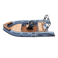 Bateau pneumatique RIB 550C Hypalon certifié CE, bateau d'appoint marin