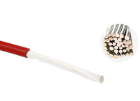 Fil UL1901 200C 300V avec isolation en fluoropolymère FEP, fil électrique torsadé en cuivre étamé pour appareils haute température